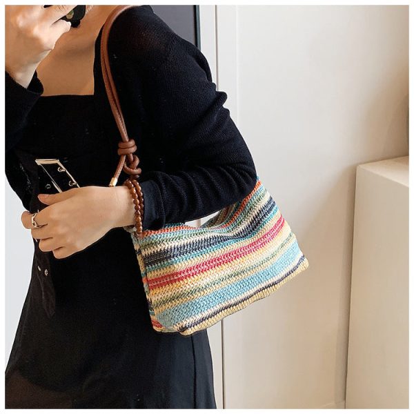 Womens Large-Capacity Commuter Tote Bag