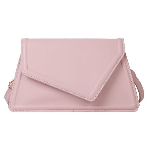 a3614b6c-ba44-47b5-b34a-b452f96fb9ea Women's Simple Textured Fashion Solid Color Shoulder Messenger Bag